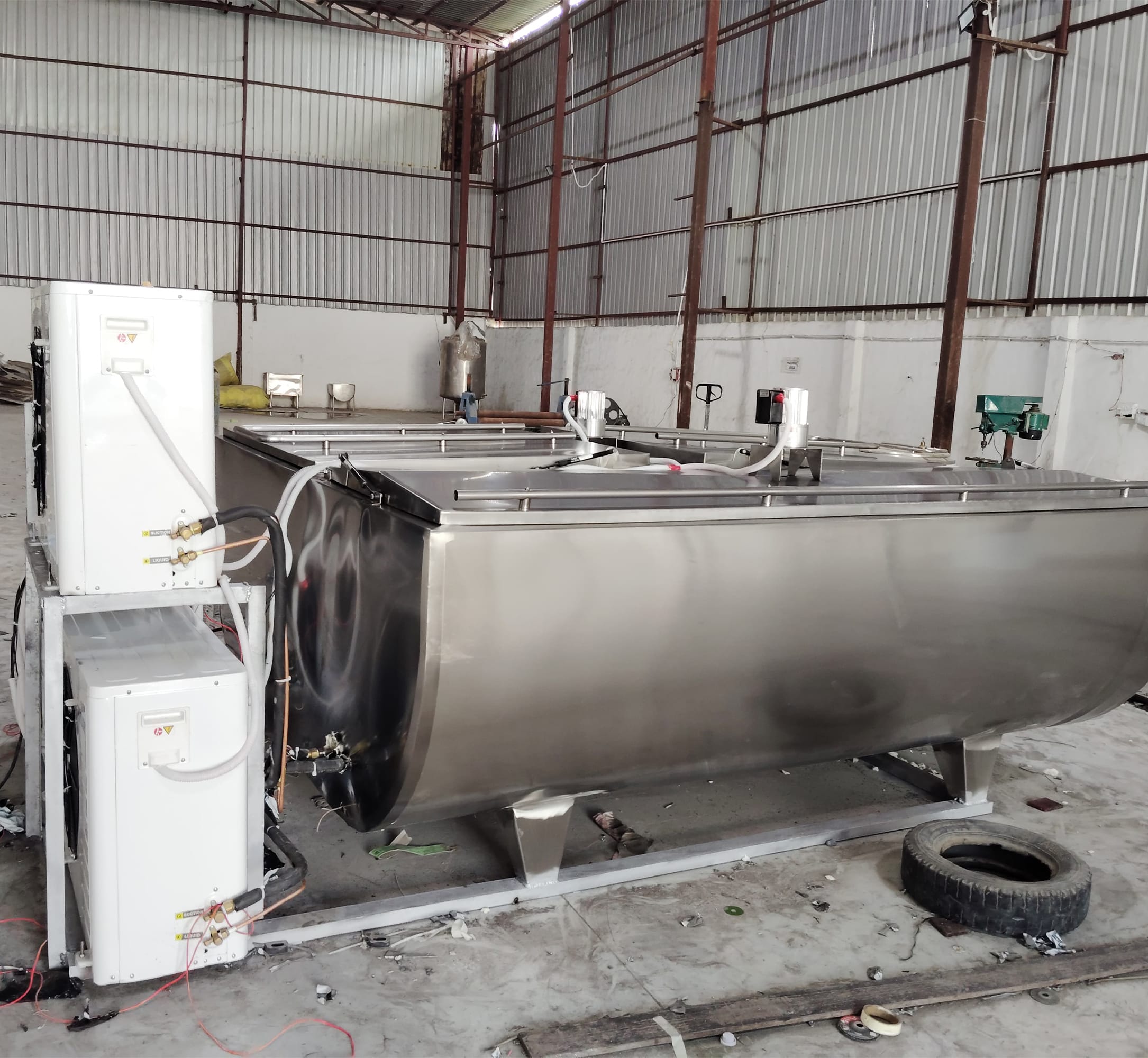 Bulk Milk Cooler 2000 Liter